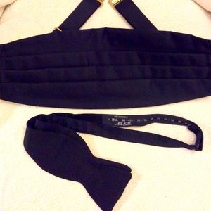 Cumberbund and bow tie